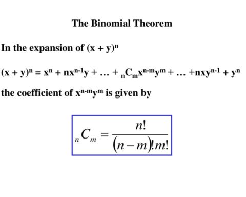 Binomial Theory