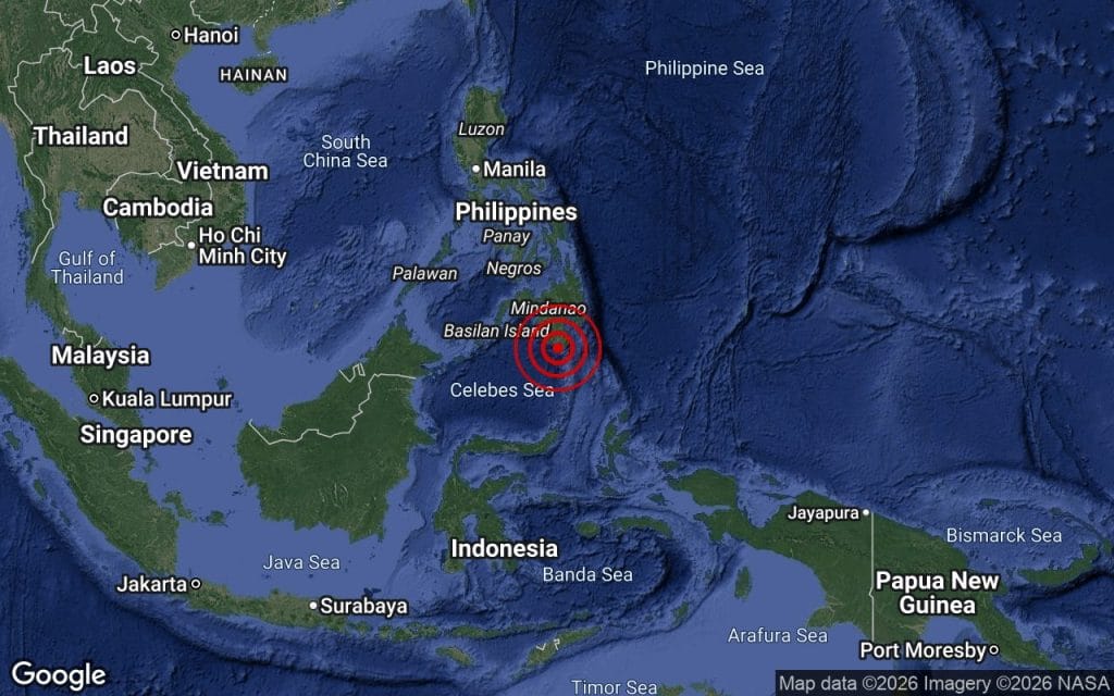 Breaking: Massive Magnitude 7.8 Earthquake Strikes Mindanao, Philippines; Tsunami Warnings Issued